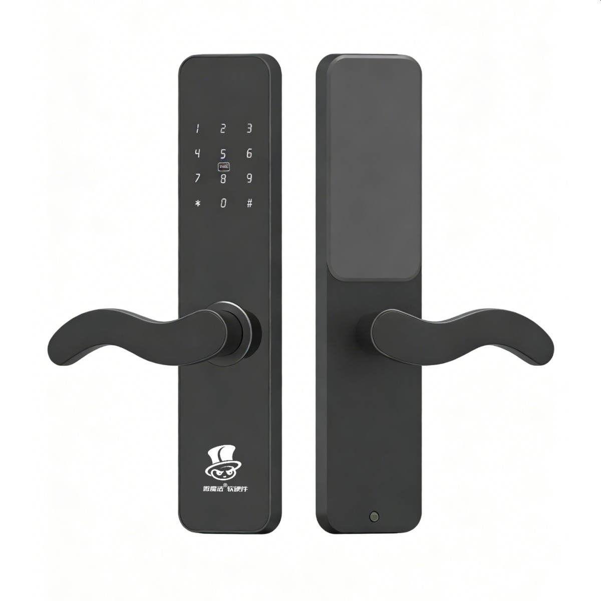 白银无人自助共享智能门锁